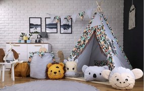 Dekoračná vlajková girlanda AFRICKÉ ZVIERATÁ