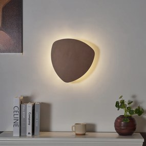 Dizajnové nástenné svietidlo bronzové organické 32 cm 2-svetlá - Pulley