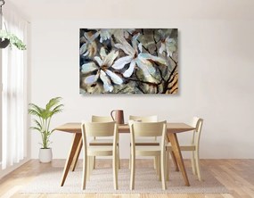 Obraz rozkvitnutý akvarelový strom Varianta: 120x80