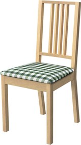 Poťah na stoličku Börje farba produktu zelená látka vzorované