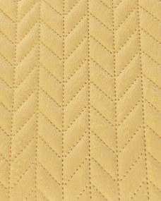 Zamatový prehoz Silky Touch 220x240cm yellow