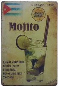 Ceduľa Mojito