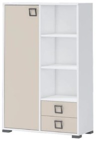 Regál Kiki K12-BE/KI-01 biela/sand