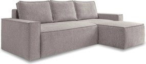 XXXLutz ROHOVÁ SEDAČKA, textil, sivá, biela MID.YOU - Sedačky - 001454003601