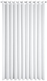 ZÁCLONA NA KRÚŽKOCH DEBRA 300X140 CM BIELA