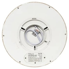 LED Stropné svietidlo LED/18W/230V 3000/4000/6500K pr. 23 cm béžová