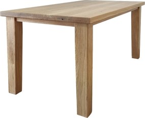 Veľký klasický jedálenský stôl z dubového masívu VPET, 220/250/320x100x80 cm 220x100 cm