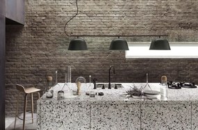 Toolight Toolight, stropné svietidlo 3xE27 APP1478-3CP, čierna matná, OSW-02420