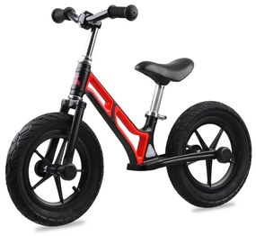 Tiny Bike Detské odrážadlo gumové kolesá čierno-červené