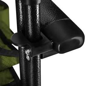 Skladacie kreslo NILS Camp NC3075 - zelené