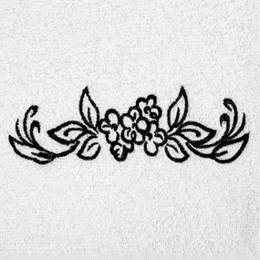 BAVLNENÝ UTERÁK SADA 30X50 CM, 50X90 CM, 70X140 CM BIELA