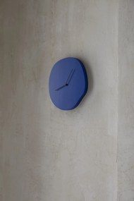 Ferm Living Nástenné hodiny Melt Blue