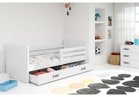 Detská posteľ RICO 190x80 cm Sivá Sivá