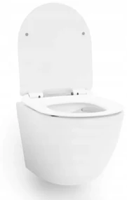 Tece Carlo, sada závesné WC Rea Carlo 49x37 cm + inštalačný modul pod omietku Tece, TEC-9400412-REA-C2760