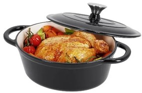 Silvercrest®  Liatinový pekáč, 3 l (čierna)  (100393109)