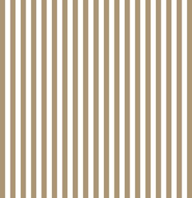 Skladacie plážové lehátko SAND STRIPES, hnedé