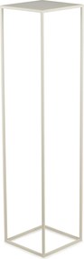 STOJAN NA KVETINÁČ SIMPLE 100X24X24 CM KRÉMOVÁ