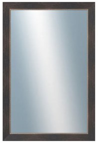 DANTIK - Zrkadlo v rámu, rozmer s rámom 80x160 cm z lišty TOMAS čierna veľká (3031)