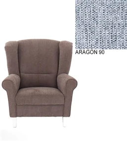 AVA JIM XXL Čalúnená časť Varianta: ARAGON 90