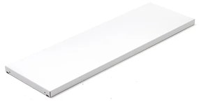 Polica FIRST, 1 ks, 70 kg nosnosť, 1000x300 mm, biela