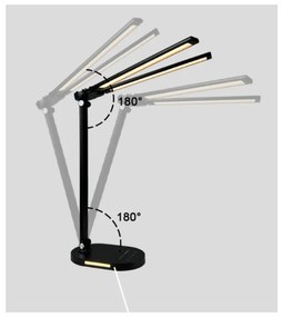 BERGE LED dvojitá stolná lampa 8W - BRUSEL