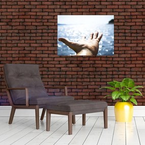 Obraz otvorenej dlane (70x50 cm)