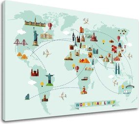 Obraz na stenu MAPY_012