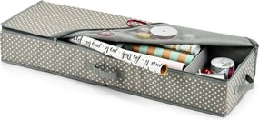Zeller Present 2. akosť - Organizér na baliaci papier a potreby, úložný box na zips, GIFTWRAP
