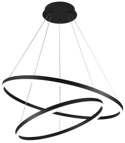 LED Stmievateľný luster na lanku LED/100W/230V 3000-6500K + diaľkové ovládanie