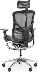 Multifunkčná kancelárska stolička WINSTON AB, sivá