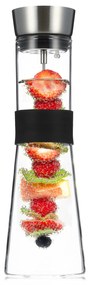 Glaswerk Sile, karafa, 1 liter, borosilikátové sklo, ovocný špíz s koncovkou