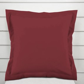 Biante Dekoračná obliečka na vankúš s lemom Rongo RG-097 Bordó 45 x 45 cm