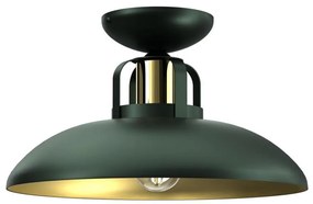 Prisadený luster FELIX 1xE27/60W/230V zelená