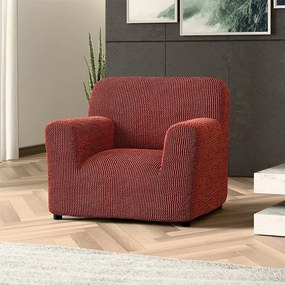 Bielastické poťahy COSTINA medená kreslo (š. 60 - 110 cm)