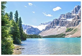 Obraz Alpského jazera (90x60 cm)