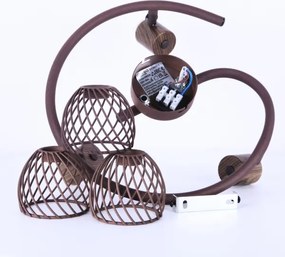 Globo 54817-3 - Bodové svietidlo ISABELLE 3xE14/40W/230V