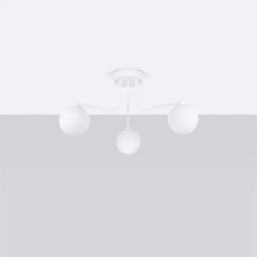 Sollux SL.1659 - Luster na tyči ASTRAL 3xG9/8W/230V biela