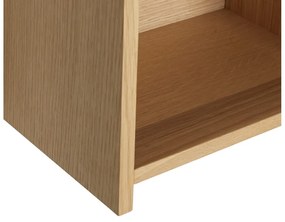 Poschodová polica v dekore duba v prírodnej farbe 80 cm Focal – Hübsch