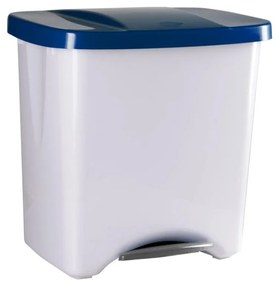 Denox Ecologic pedálový odpadkový kôš 50 l, plast, modrý