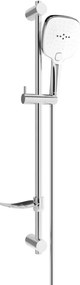 Mexen sprchový set DF17, chróm/biela, 785174582-02