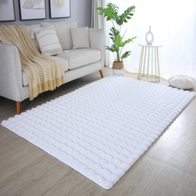Ayyildiz 140x200 cm Kusový koberec Ambiance 5110 White, biela, obývacia izba