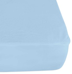 DETSKÉ NEPRIEPUSTNÉ JERSEY PRESTIERADLO SG 009 60X120 CM SVETLOMODRÁ