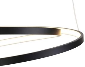 Paul Neuhaus 2472-18 - LED Stmievateľný luster na lanku ROMAN LED/30W/230V čierna