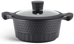 10 kusový set hrncov v čiernom elegantnom dizajne