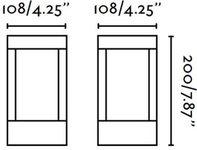 FARO 70755 - LED Vonkajšia lampa AGRA LED/10W/230V IP54