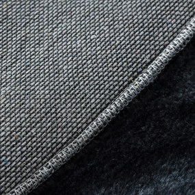 Dywany Łuszczów, Kusový koberec Visco Rabbit Dark grey 5 kruh, 200x200 (priemer) kruh, šedá, detská izba
