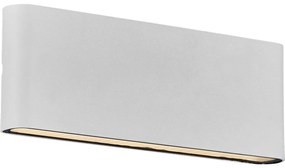 Nordlux - LED vonkajšie nástenné svietidlo KINVER LED/10W/230V IP54 biela
