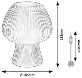 Rabalux 74023 stolná lampa Vinelle