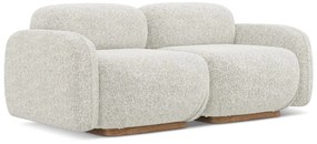 Krémovobiela pohovka 190 cm Ailani – Makamii