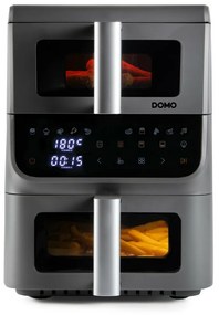 DOMO DO550FR vertikálna dvojitá teplovzdušná fritéza